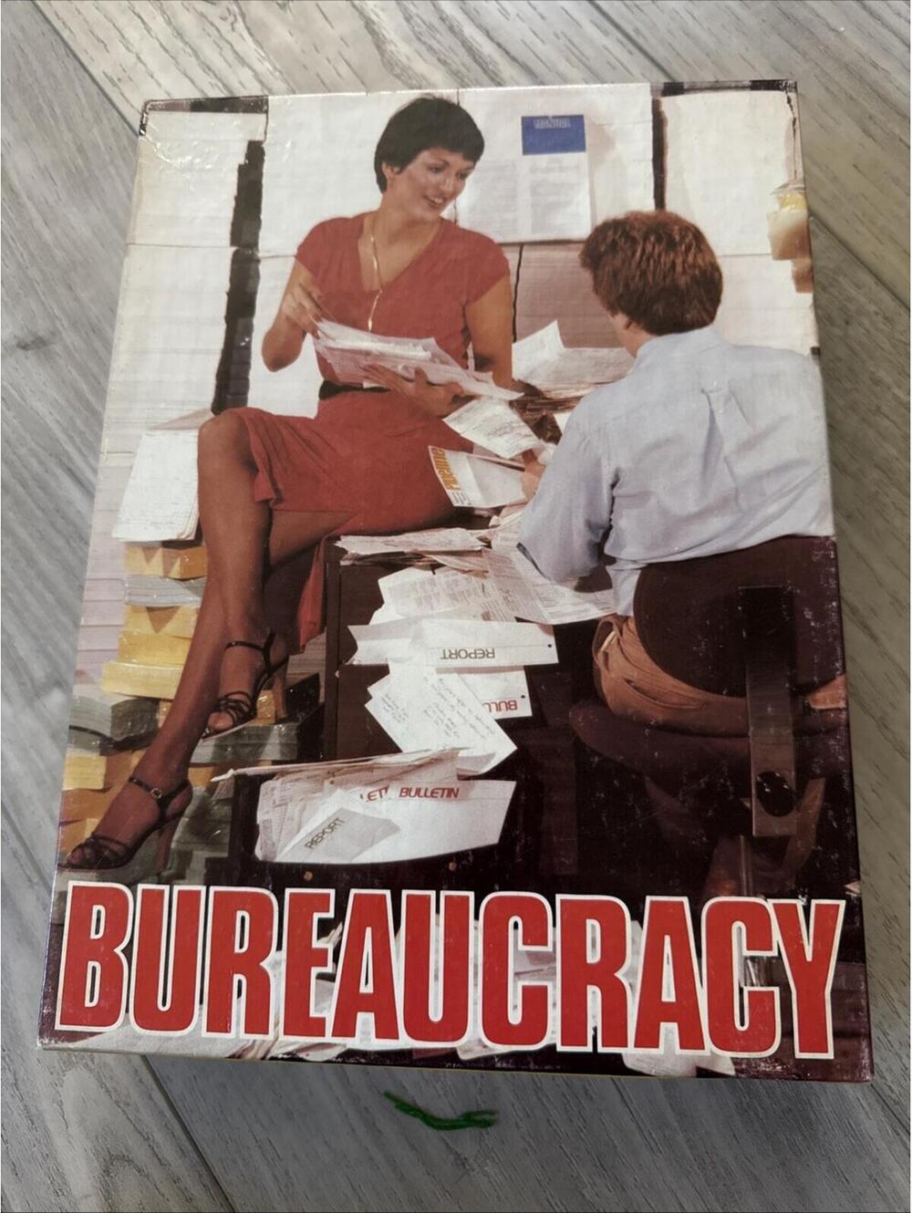 BUREAUCRACY GAME, 1981 Avalon Hill 6330 Bookshelf Game, AH, Complete